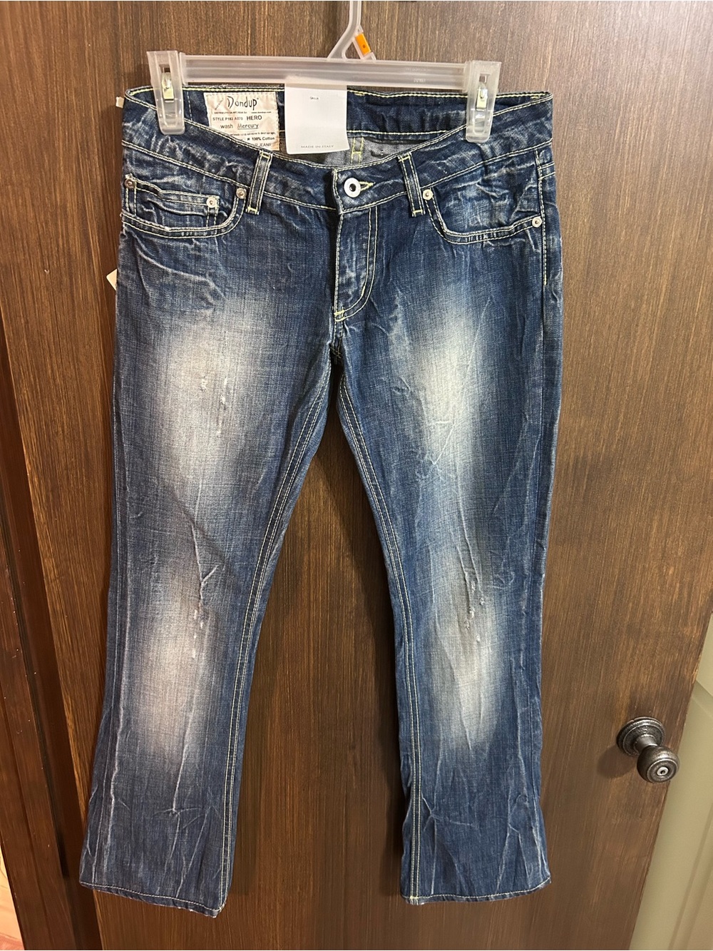Dondup Women's Skinny Fit Low Waste Jeans